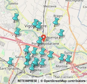 Mappa Via Domenichino, 35133 Padova PD, Italia (2.1605)