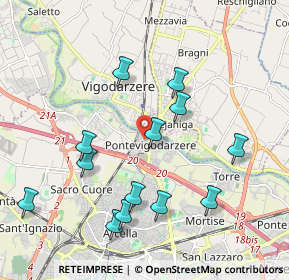 Mappa Via Domenichino, 35133 Padova PD, Italia (2.04077)