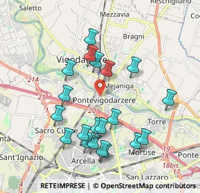 Mappa Via Domenichino, 35133 Padova PD, Italia (1.898)