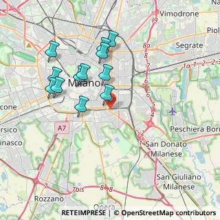 Mappa Via Tullo Massarani, 20139 Milano MI, Italia (3.6375)
