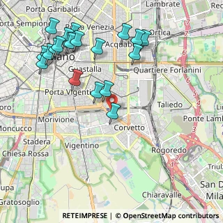 Mappa Via Tullo Massarani, 20139 Milano MI, Italia (2.4195)