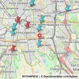 Mappa Via Tullo Massarani, 20139 Milano MI, Italia (2.63818)