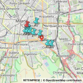 Mappa Via Tullo Massarani, 20139 Milano MI, Italia (1.46091)