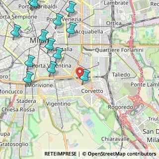 Mappa Via Tullo Massarani, 20139 Milano MI, Italia (2.78615)
