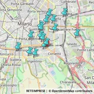 Mappa Via Tullo Massarani, 20139 Milano MI, Italia (1.72125)