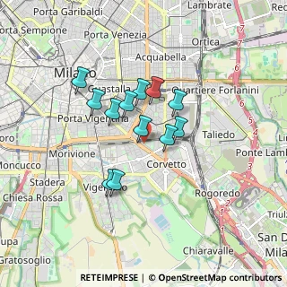 Mappa Via Tullo Massarani, 20139 Milano MI, Italia (1.2825)
