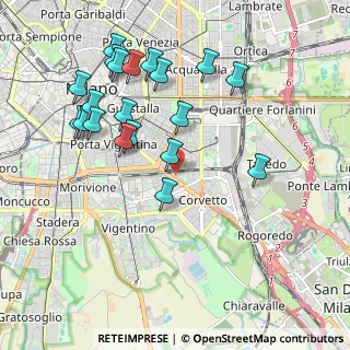Mappa Via Tullo Massarani, 20139 Milano MI, Italia (2.086)