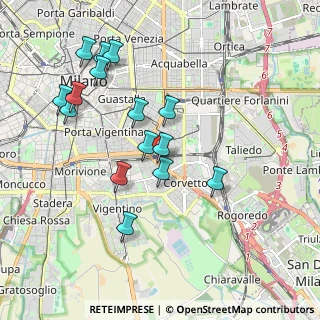 Mappa Via Tullo Massarani, 20139 Milano MI, Italia (1.92867)