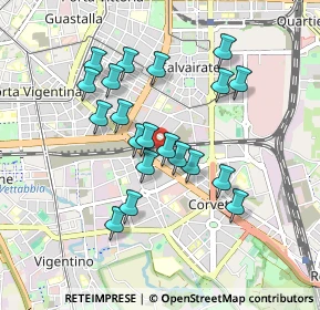 Mappa Via Nervesa, 20139 Milano MI, Italia (0.7975)