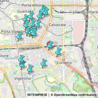 Mappa Via Tullo Massarani, 20139 Milano MI, Italia (1.1725)