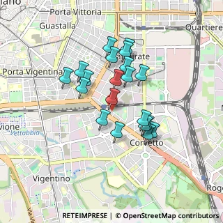 Mappa Via Tullo Massarani, 20139 Milano MI, Italia (0.7265)
