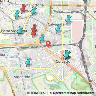 Mappa Via Tullo Massarani, 20139 Milano MI, Italia (1.17231)