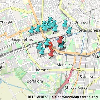 Mappa Via Malaga, 20143 Milano MI, Italia (0.653)