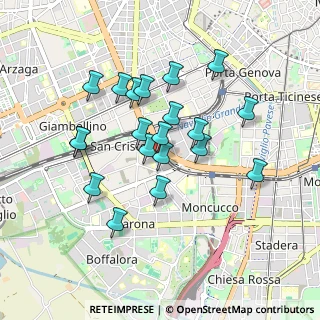 Mappa Via Malaga, 20143 Milano MI, Italia (0.7915)