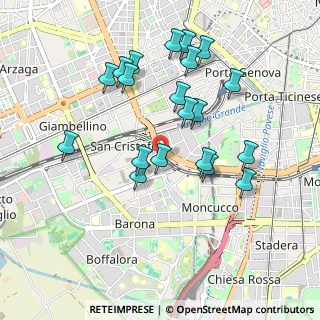 Mappa Via Malaga, 20143 Milano MI, Italia (0.929)