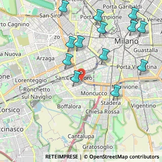 Mappa Via Malaga, 20143 Milano MI, Italia (2.44923)