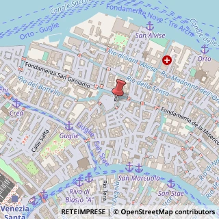 Mappa Campo del Ghetto Nuovo 2918, 30121 Venezia VE, Italia, 30121 Venezia, Venezia (Veneto)