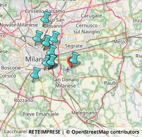 Mappa Via Traversi, 20068 Peschiera Borromeo MI, Italia (6.26)