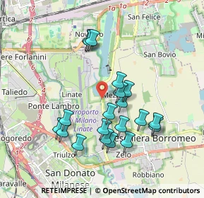 Mappa Via Traversi, 20068 Peschiera Borromeo MI, Italia (1.7245)