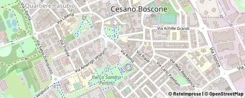 Mappa Cesano Boscone