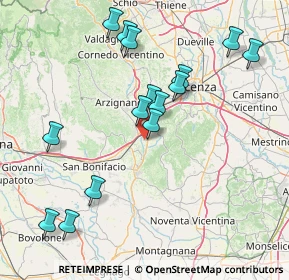 Mappa Contrada Frigon, 36040 Sarego VI, Italia (16.32267)