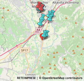 Mappa Via della Meccanica, 36040 Sarego VI, Italia (3.51364)