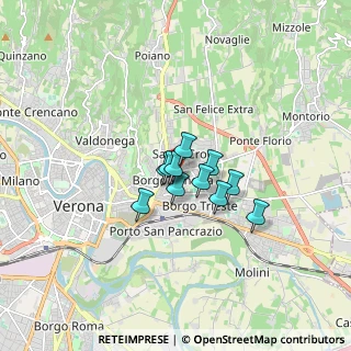 Mappa 37131 Verona VR, Italia (0.93091)