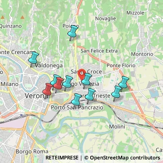 Mappa 37131 Verona VR, Italia (1.69273)