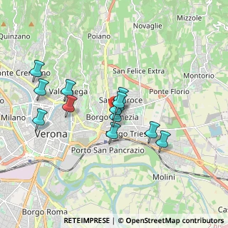 Mappa 37131 Verona VR, Italia (1.58917)