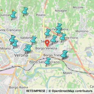 Mappa 37131 Verona VR, Italia (2.1125)