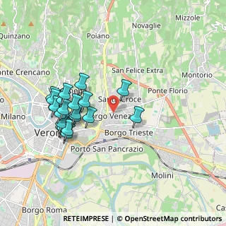 Mappa 37131 Verona VR, Italia (1.8255)