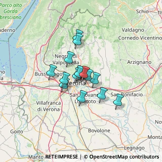 Mappa 37131 Verona VR, Italia (8.45467)