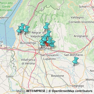 Mappa 37131 Verona VR, Italia (10.9)