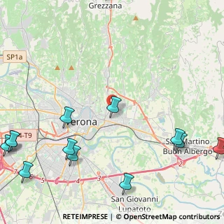 Mappa 37131 Verona VR, Italia (6.53615)