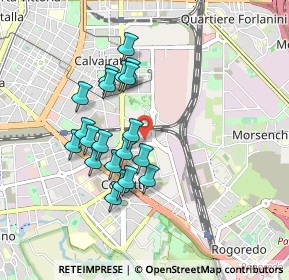 Mappa Via Sulmona, 20139 Milano MI, Italia (0.7815)