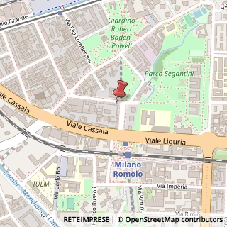 Mappa Viale Romolo, 9, 20143 Milano, Milano (Lombardia)
