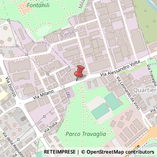 Mappa Via Alessandro Volta,  18, 20094 Corsico, Milano (Lombardia)
