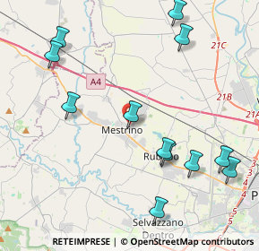 Mappa Via El Alamein, 35035 Mestrino PD, Italia (4.815)