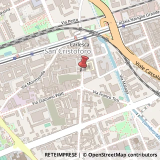 Mappa Via Giovanni Enrico Pestalozzi, 16, 20143 Milano, Milano (Lombardia)