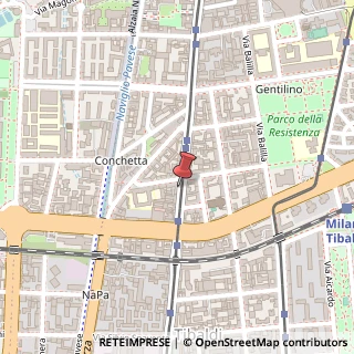 Mappa Via Giuseppe Meda, 14, 20136 Milano, Milano (Lombardia)