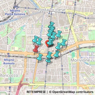 Mappa Via Giuseppe Meda, 20136 Milano MI, Italia (0.2565)