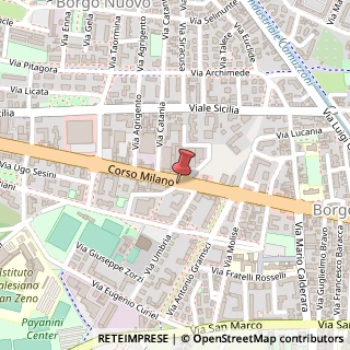 Mappa Corso milano 8/a, 37138 Verona, Verona (Veneto)