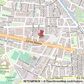 Mappa Corso Milano, 88/B, 37135 Verona, Verona (Veneto)