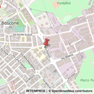 Mappa Via Isonzo, 6, 20090 Cesano Boscone, Milano (Lombardia)