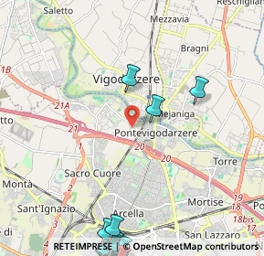 Mappa Via Rienza, 35135 Padova PD, Italia (3.633)