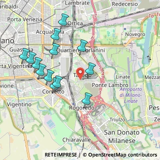 Mappa Via Romualdo Bonfadini, Milano MI (2.0153846153846)
