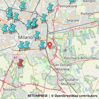 Mappa Via Romualdo Bonfadini, Milano MI (6.0910526315789)