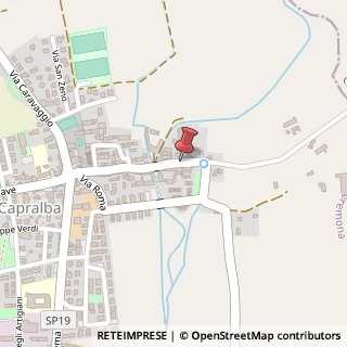 Mappa Via Roma,  82, 26010 Capralba, Cremona (Lombardia)