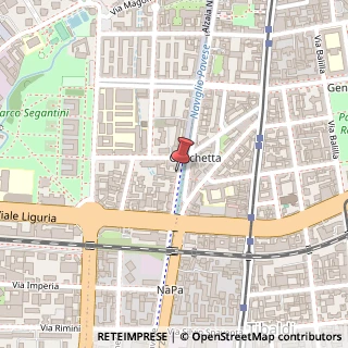 Mappa Alzaia Naviglio Pavese, 60, 20143 Milano, Milano (Lombardia)