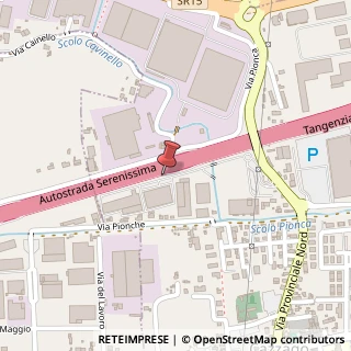 Mappa Via dell'Artigianato, 43, 30030 Pianiga, Venezia (Veneto)